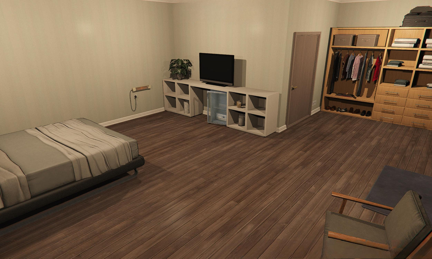 FiveM Hotel MLO | 10-Room Motel Interior for RP Servers | Realistic San Andreas Style Hotel Map | Roleplay Friendly Design | Fivem Ready