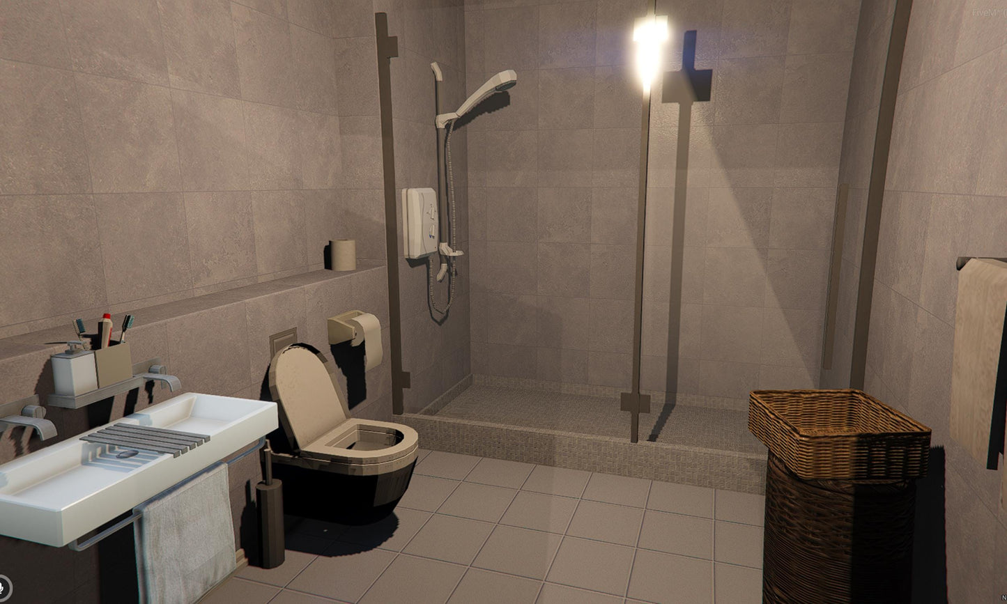 FiveM Hotel MLO | 10-Room Motel Interior for RP Servers | Realistic San Andreas Style Hotel Map | Roleplay Friendly Design | Fivem Ready