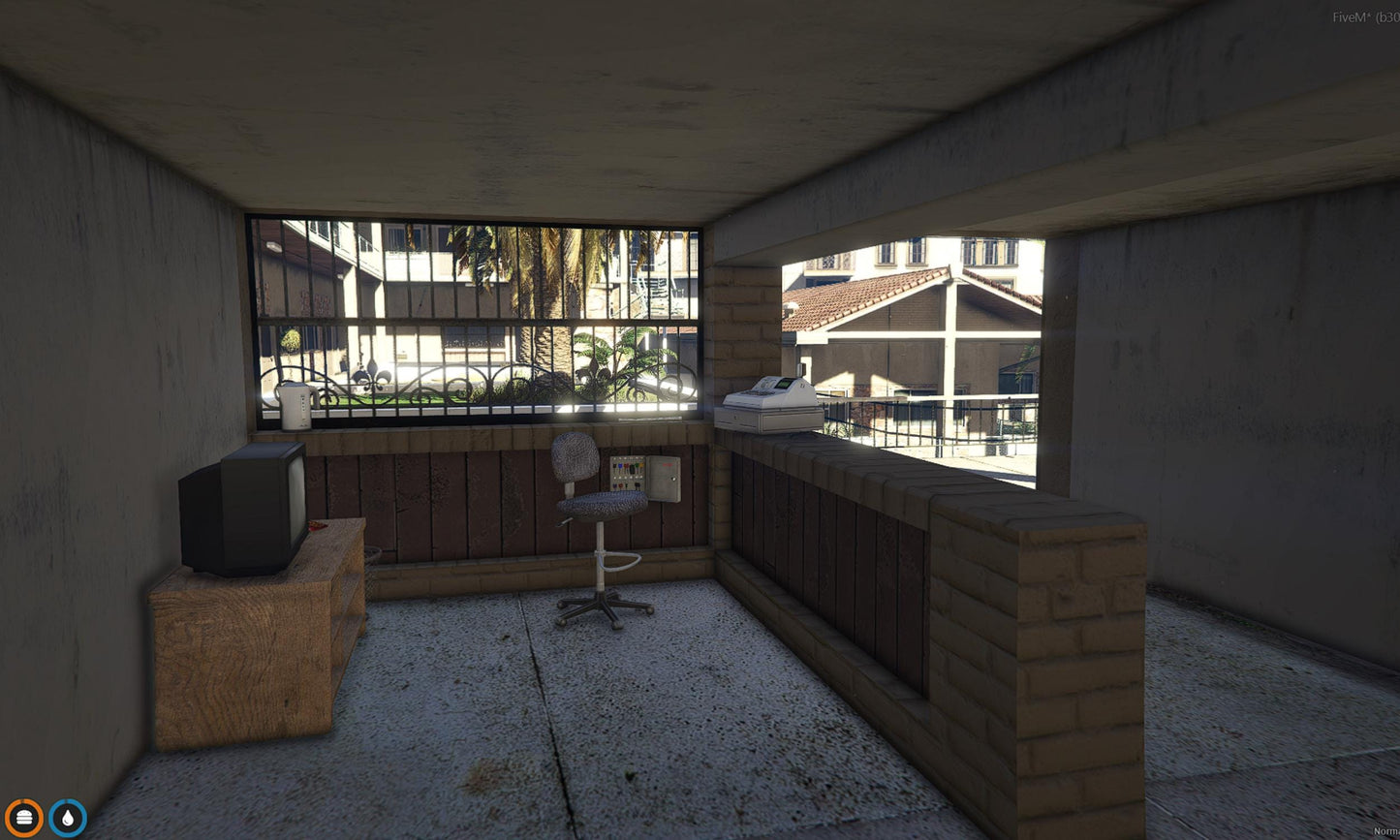 FiveM Hotel MLO | 10-Room Motel Interior for RP Servers | Realistic San Andreas Style Hotel Map | Roleplay Friendly Design | Fivem Ready