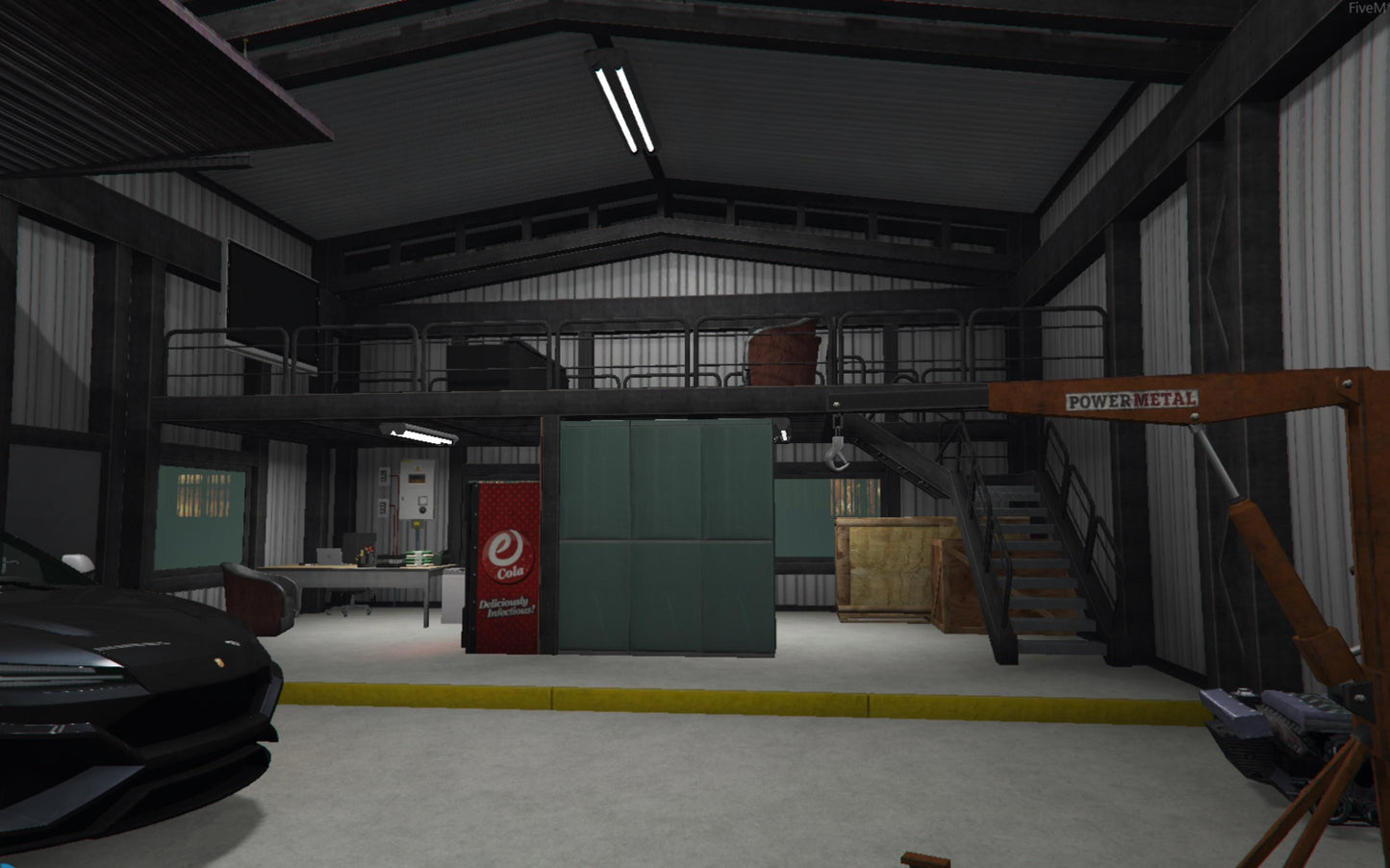 Fivem MLO | Mechanical Repair Shop mlo | High Quality | MLO | Optimized and Fivem Ready