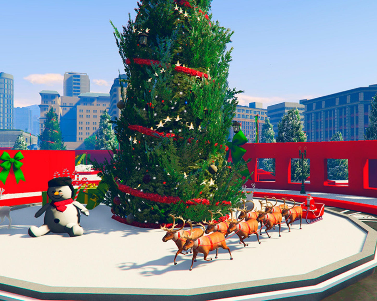 Fivem MLO | Christmas Legion Square | High Quality | Fivem Ready