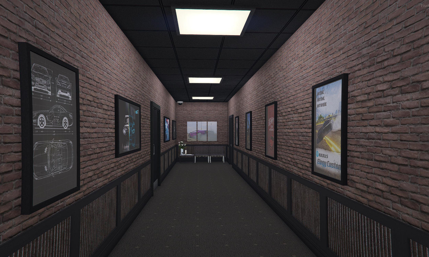 FiveM Modern Art Gallery | Fivem Mlo | Realistic Museum Interior for RP Servers | Optimized Two-Story Gallery Map | Roleplay Friendly Design