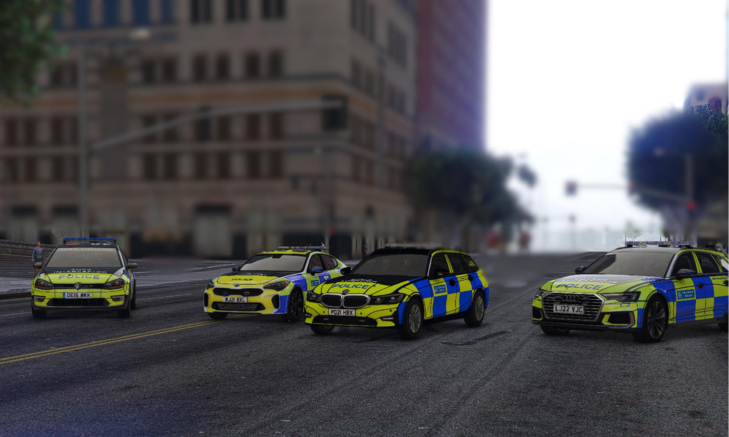 Mega British Car Pack | 400+ UK Ems Cars | UK Fire Cars | British Police Cars | UK Ambulance Cars | Uk Taxi Cars | High Quality, Fivem Ready