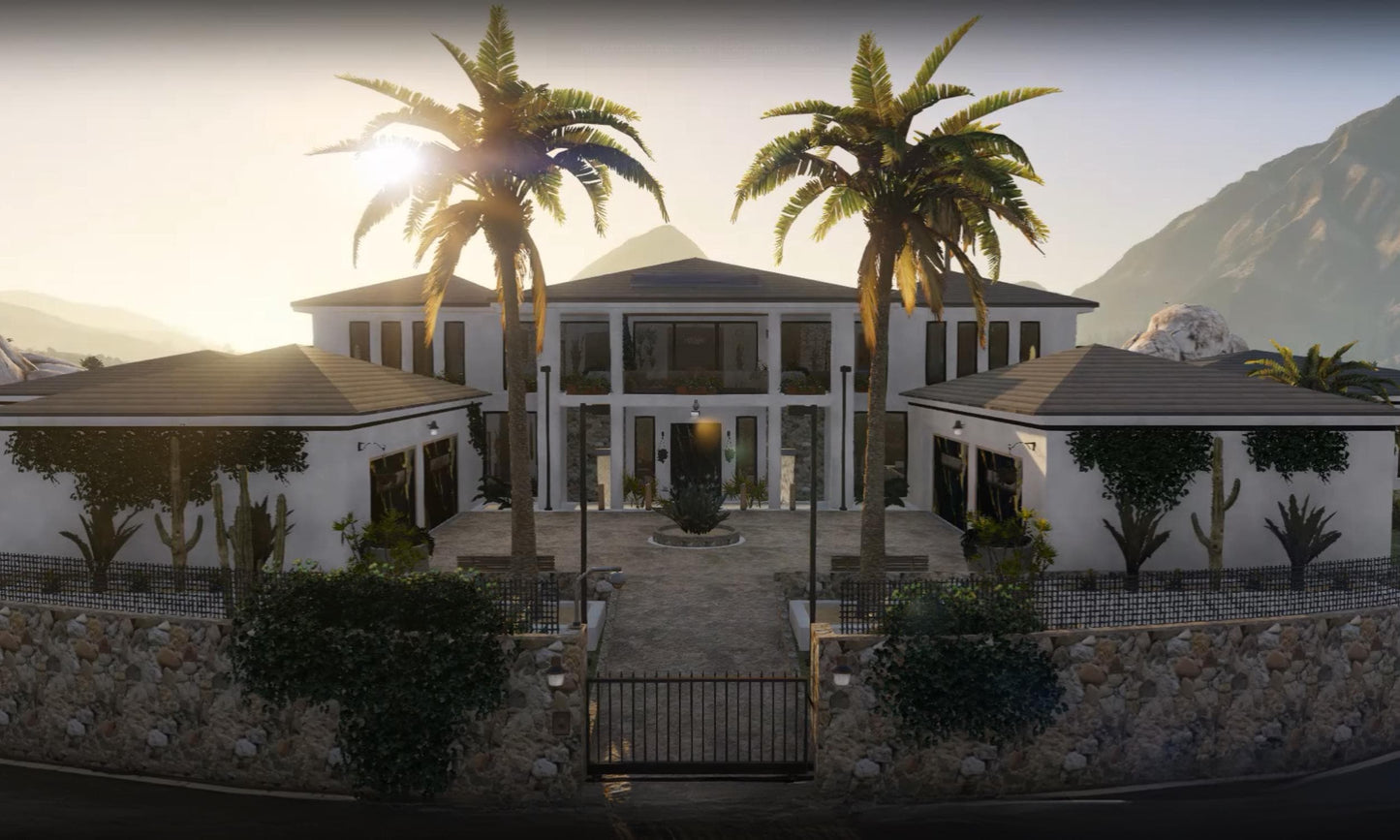 Fivem MLO | Desert Mansion mlo | High Quality | MLO | Optimized and Fivem Ready