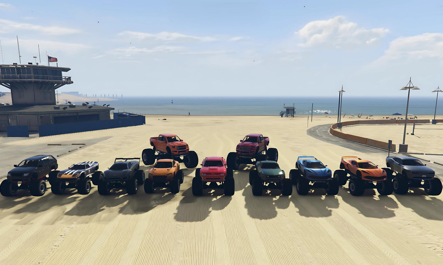 High-Quality Monster Truck Pack | FiveM Truck | FiveM Truck Pack | FiveM Car Packs | FiveM Cars | FiveM