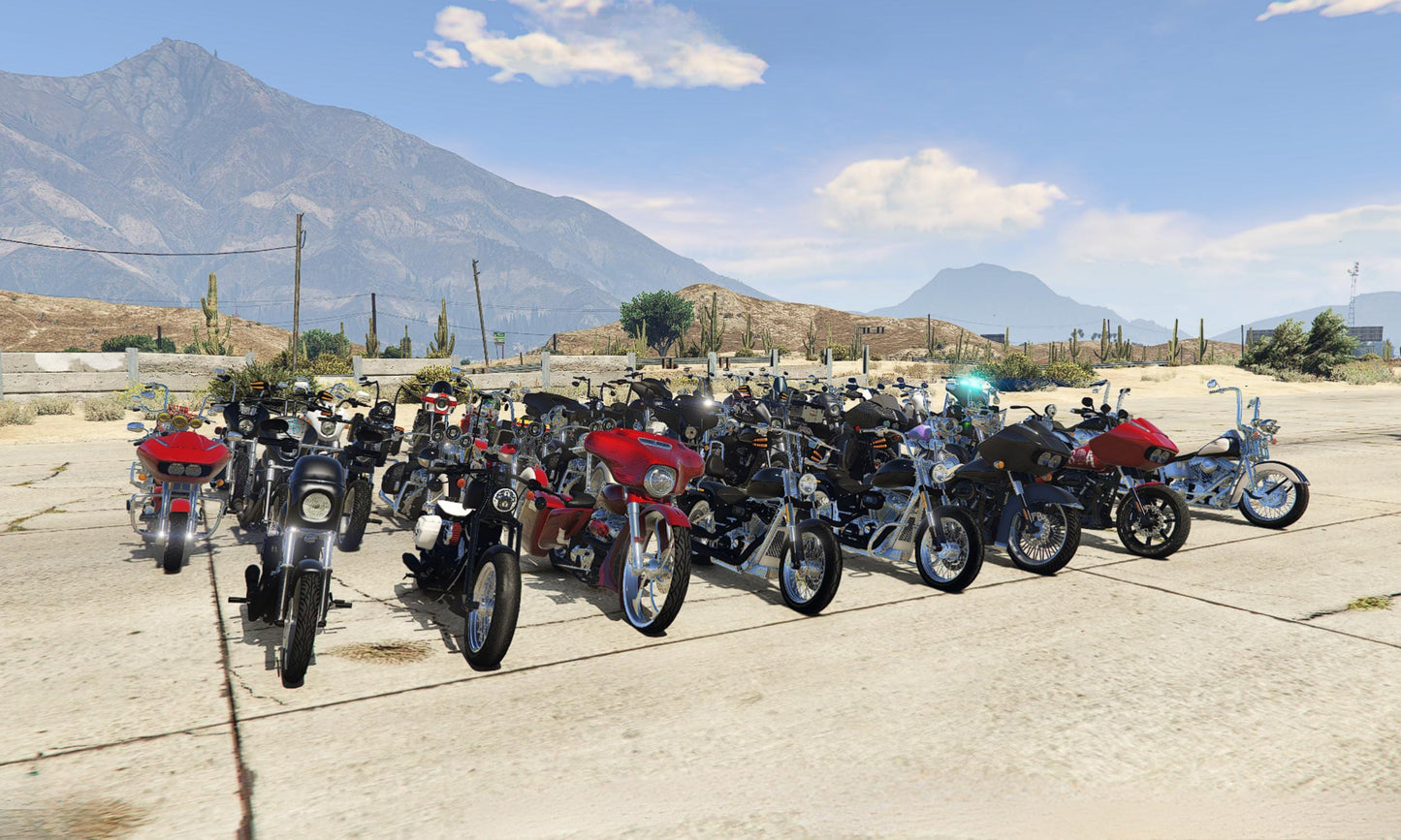 Fivem Chopper Bike | 50 Chopper Motorcycle | High Quality Fivem Bike | Fivem Motorcycle Pack | Fivem Bike Pack | Debadged Motorcycle Pack