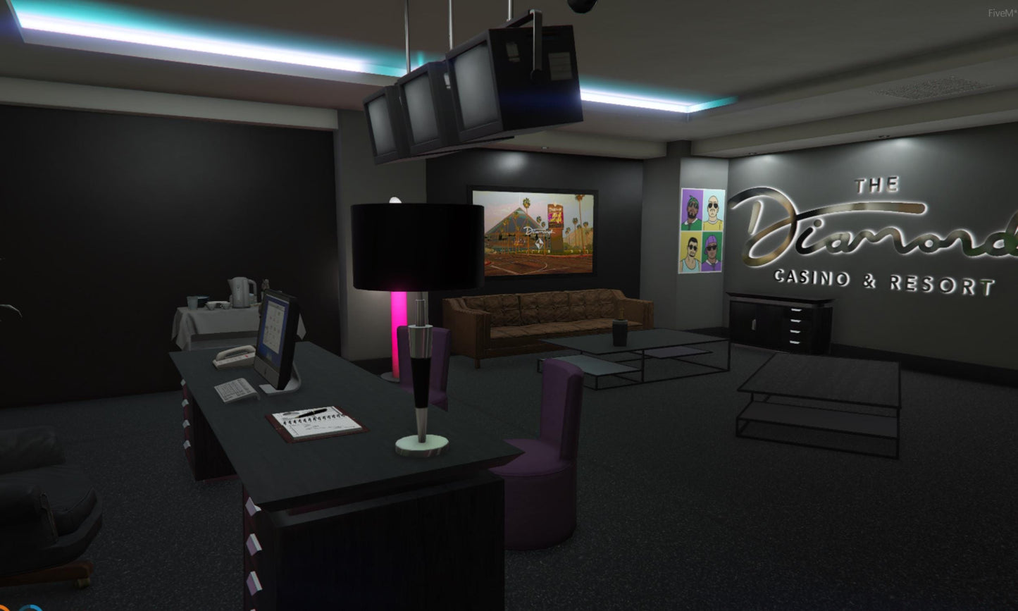FiveM New Diamond Casino & Resort | Fivem Casino Mlo | Fivem Hotel Mlo | Fivem Mlo | Fivem Ready - Optimized | High Quality Map