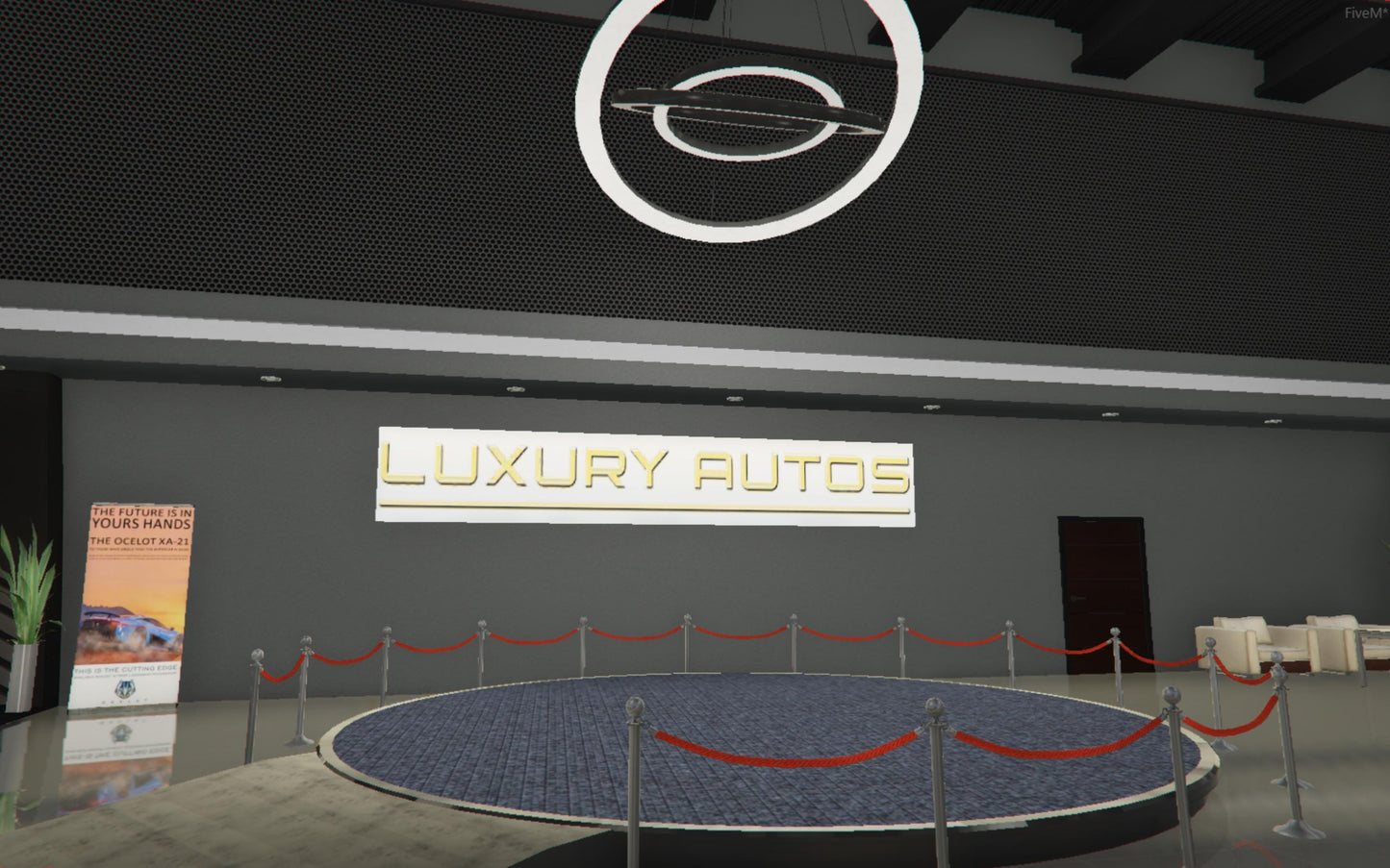 Fivem MLO | Luxury Auto mlo | High Quality | MLO | Optimized and Fivem Ready