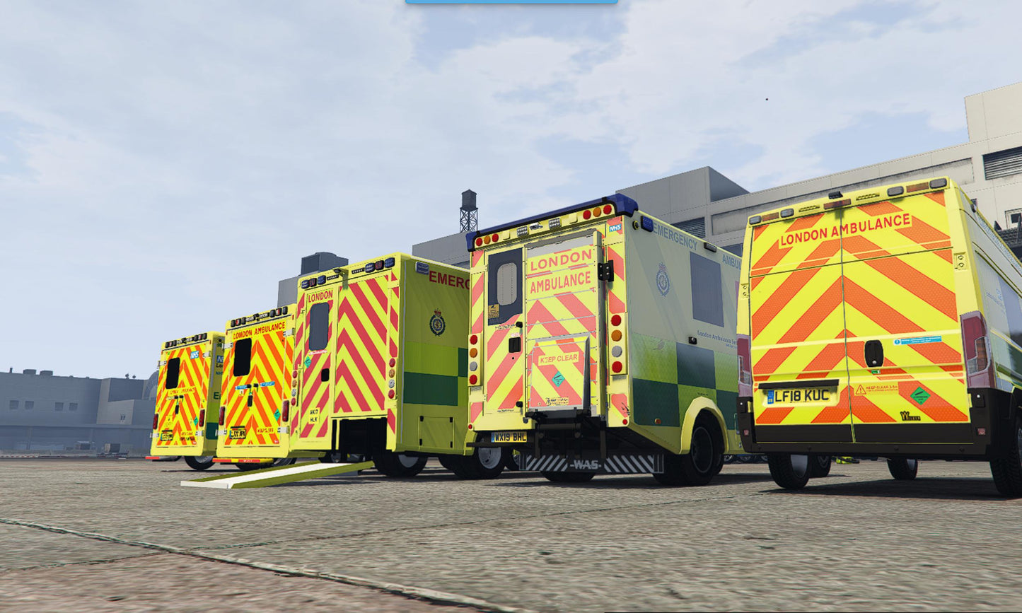 Mega British Car Pack | 400+ UK Ems Cars | UK Fire Cars | British Police Cars | UK Ambulance Cars | Uk Taxi Cars | High Quality, Fivem Ready