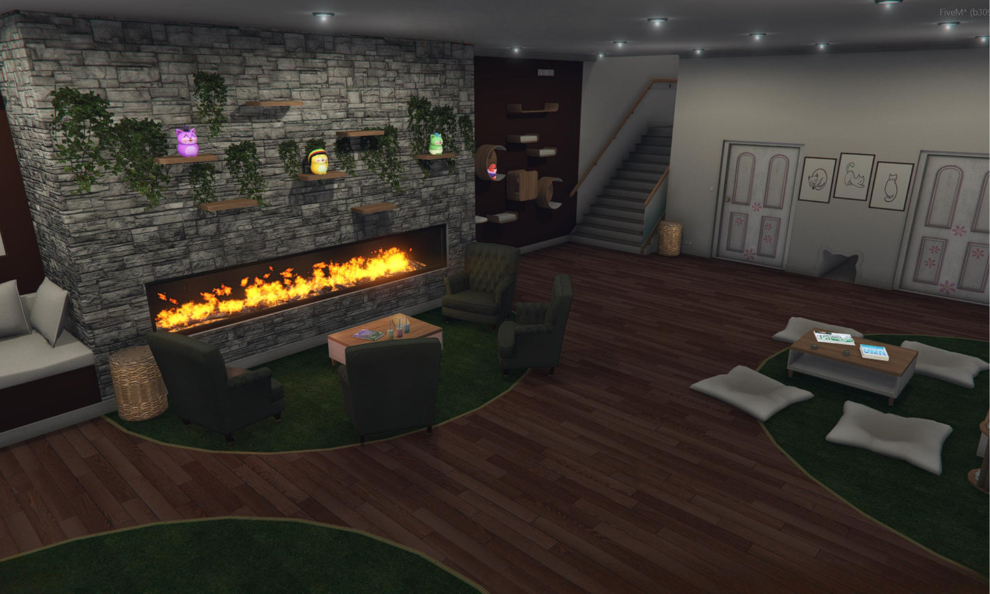 UWU Cat Cafe | Fivem MLO | Fivem Cafe Mlo | Fivem Business Mlo | Hig Quality & Optimized | Fivem Ready