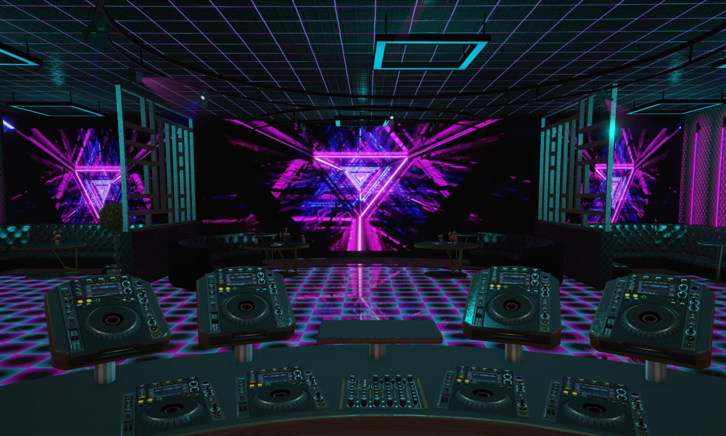 Galaxy Night Club MLO | FiveM Nightclub Interior | Neon RP Club Map with Bar, Dance Floor DJ Booth | Drag & Drop | Fivem Mlo | Business Mlo