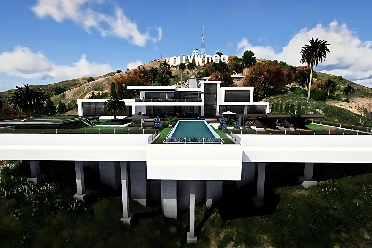 Vinewood Hills Mansion MLO | FiveM Luxury Mansion | FiveM House | FiveM Mansion | FiveM MLO | FiveM |Fivem Mlo Vinewoods