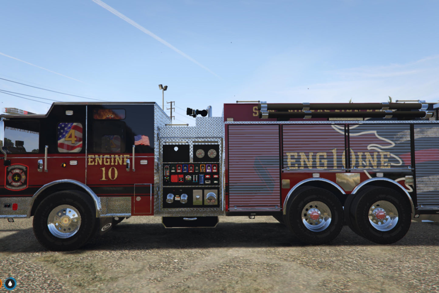 Fivem ELS | Pierce Enforcer ELS | Fivem Vehicle | High Quality | MLO | Optimized and Fivem Ready