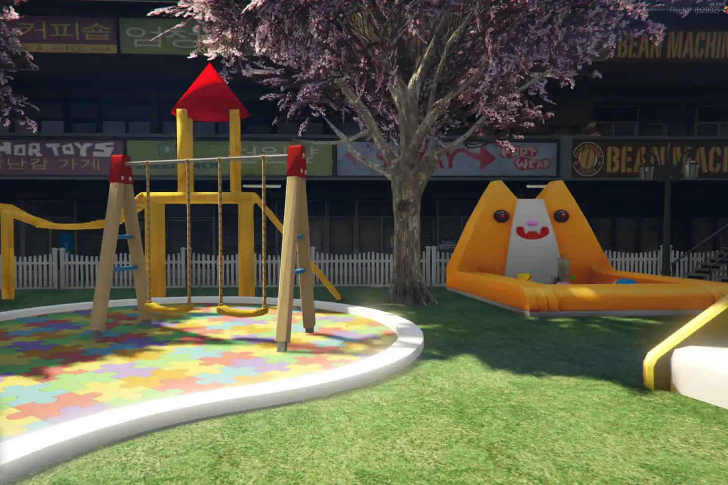 UwU Park MLO | Optimized FiveM Map | Drag & Drop Installation | Cute Roleplay Playground | FPS Friendly Custom MLO