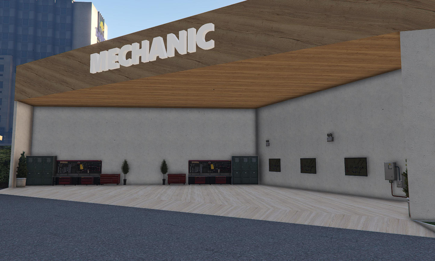 Fivem Mlo | Garage V2 | Fivem Business Mlo | Fivem Roleplay | Mlo | Fivem Ready & Optimized | High Quality