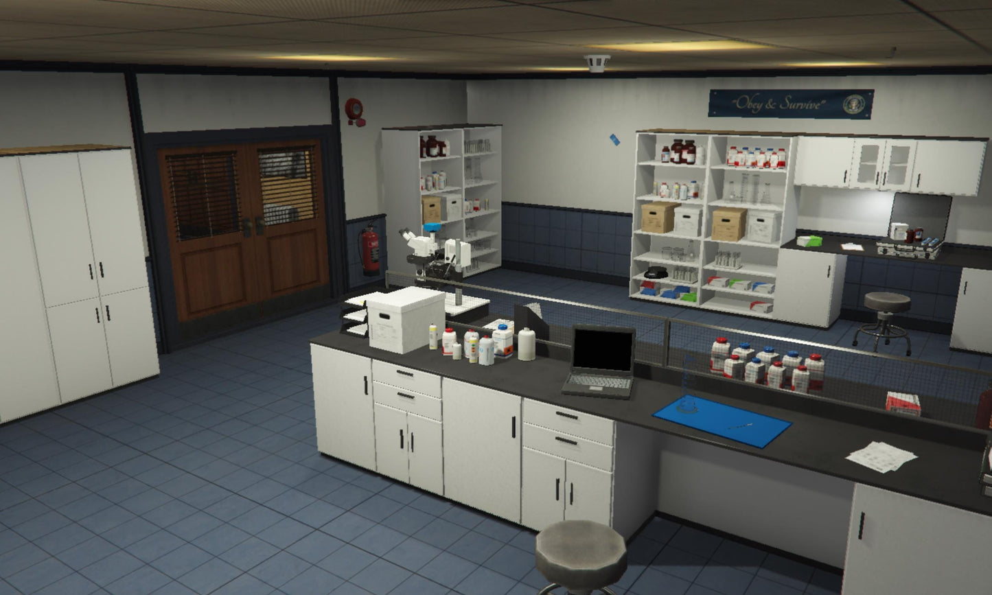 FiveM MLO | Department MLO Pack | Devis Sheriff Department | Pillbox Hill Department | Vespucci Department | Los Santos Department | FiveM