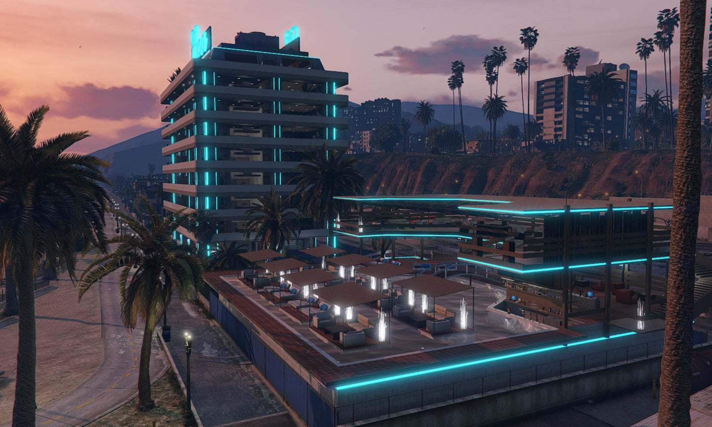 Oasis Beach Hotel | FiveM MLO | Beachfront Hotel | Roleplay Resort | Optimized & High Quality | Drag - Drop | Fivem Ready | Fivem Hotel