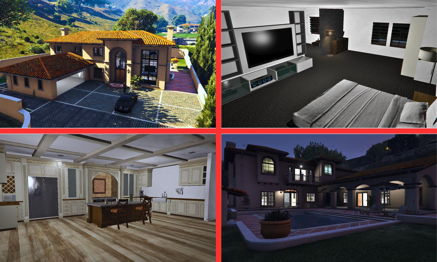 FiveM MLO Pack | Mansion Mlo | Fivem Mlo | FiveM MLO business | Shop Mlo | Hotel Mlo | Garage Mlo | House Mlo | Police Station Mlo Fivem Mlo