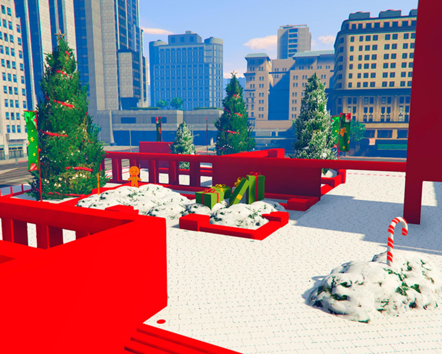 Fivem MLO | Christmas Legion Square | High Quality | Fivem Ready