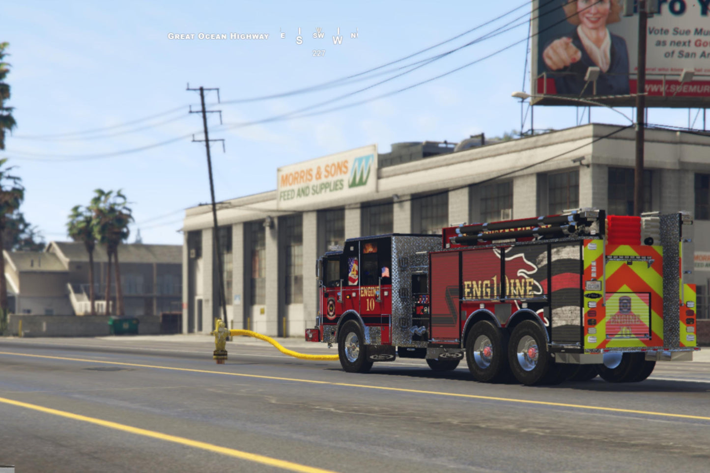 Fivem ELS | Pierce Enforcer ELS | Fivem Vehicle | High Quality | MLO | Optimized and Fivem Ready