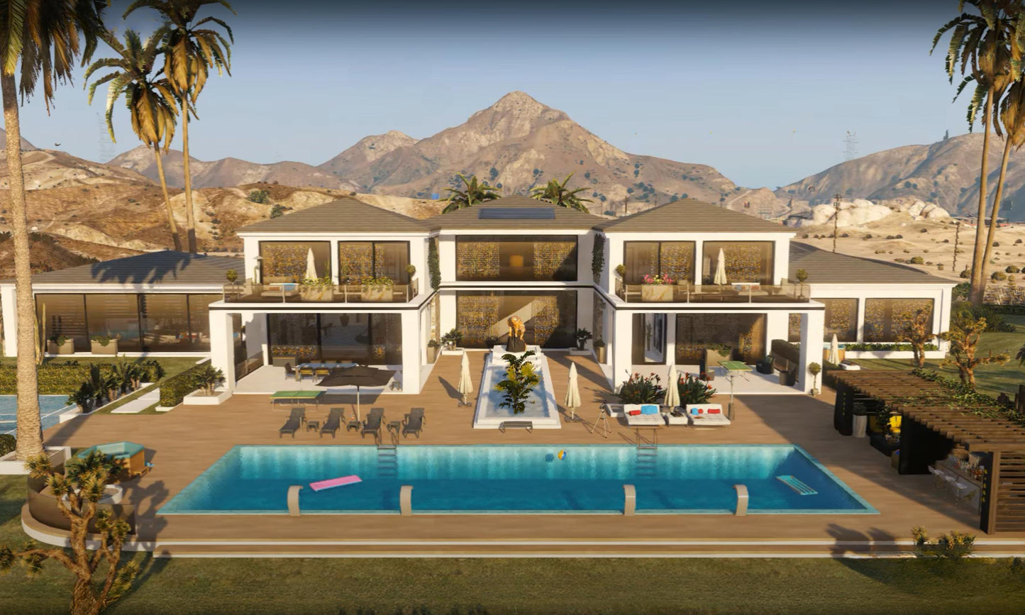 Fivem MLO | Desert Mansion mlo | High Quality | MLO | Optimized and Fivem Ready