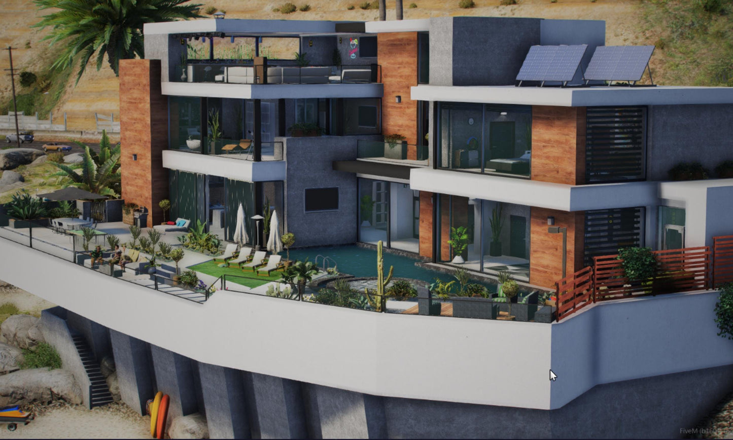FiveM MLO | Ora Mansion Mlo | High Quality | MLO | Optimized and Fivem Ready