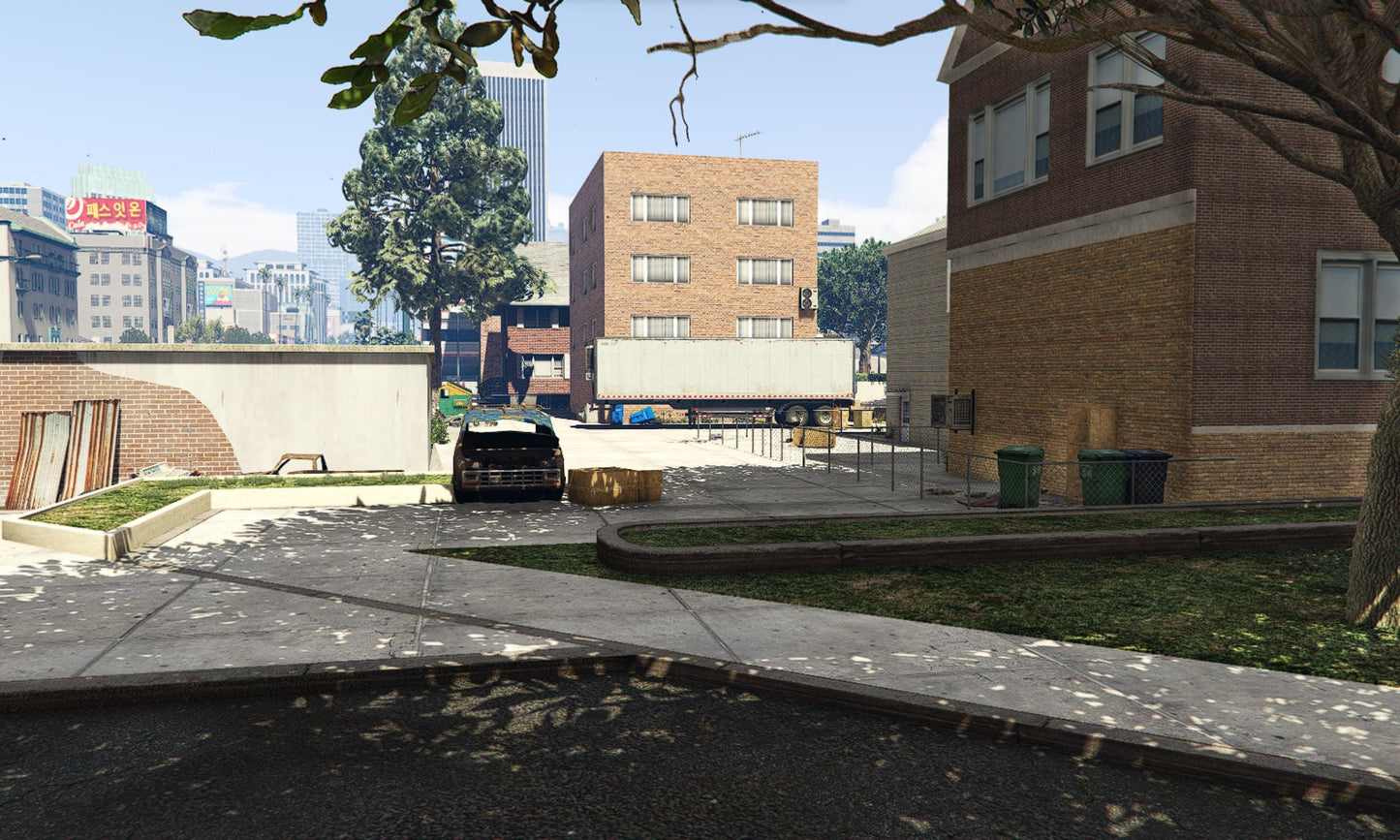 Chicago Hood FiveM Map | Optimized | Realistic Gang RP Street Map | No Interiors | Fps Friendly Mlo for QB-Core ESX Servers  | Fivem Mlo