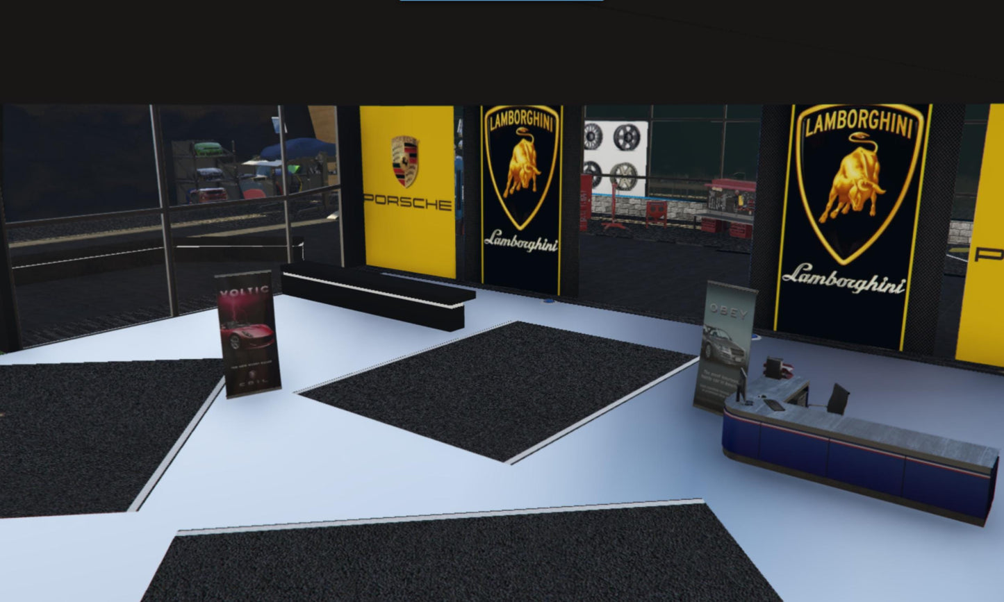 Fivem MLO | Legion Square Dealership Mlo | High Quality | Dealership Mlo Fivem |  Fivem Dealership MLO | Fivem Ready
