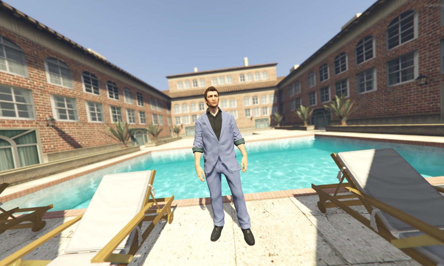 Fivem Peds | Tommy "Gangster" Vercetti | Relive the Golden Age of Crime in Los Santos! | Fivem Clothing | Fivem Ped Pack | Fivem Ready