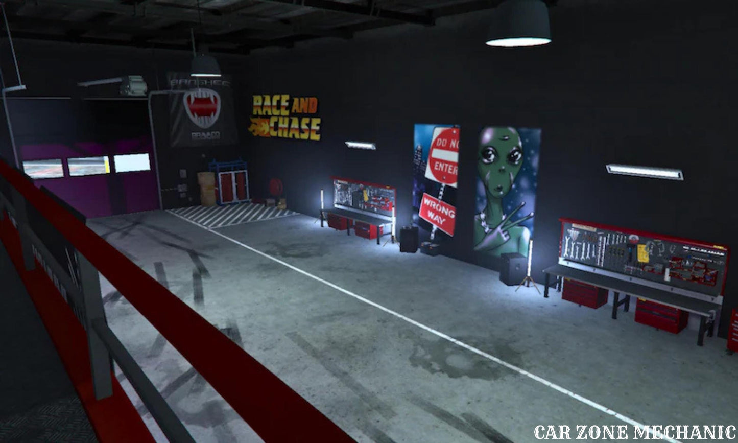 FiveM Mlo | Car zone Mechanic Mlo | Big benny Garage Mlo | Mechanic Repair Mlo | Airport Mechanic Mlo | Mlo | FiveM