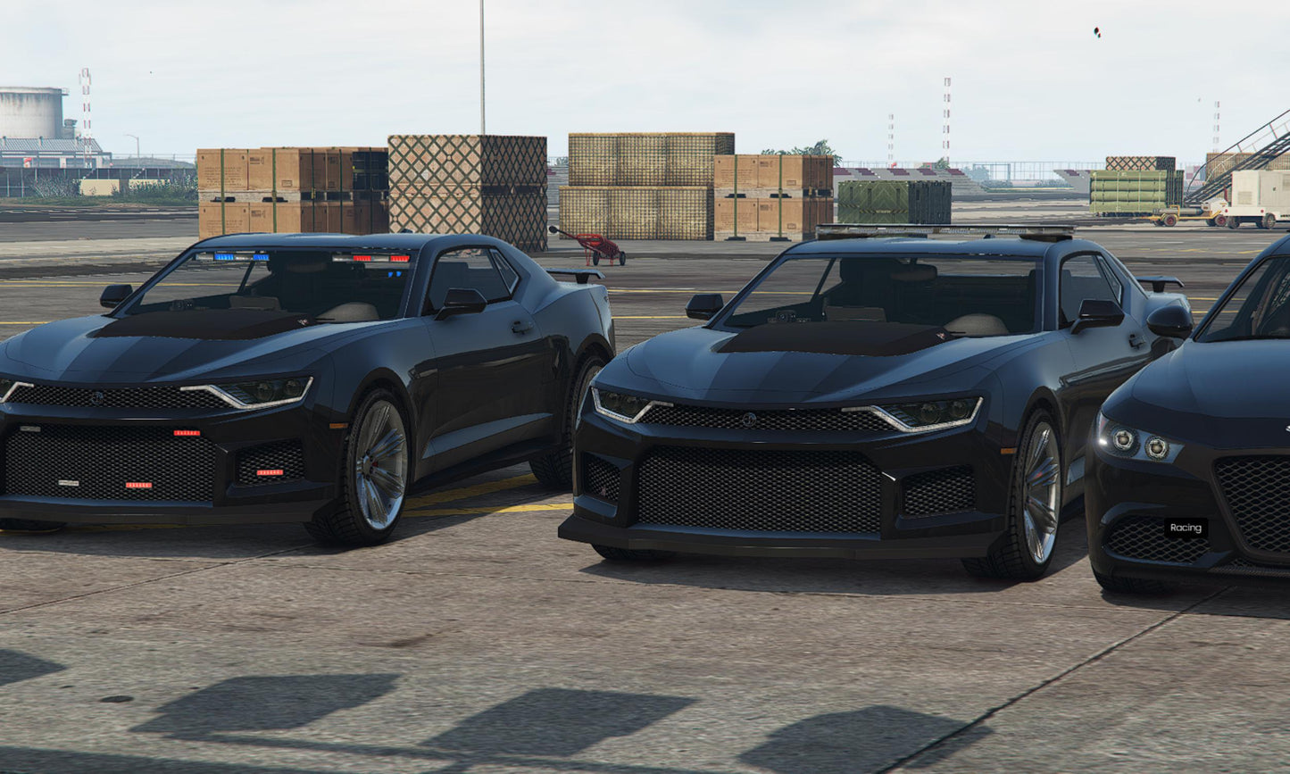 FiveM Lore-Friendly Police Car Pack | Optimized RP Sheriff - PD Vehicles | Drag & Drop | High Quality Law Enforcement Vehicles