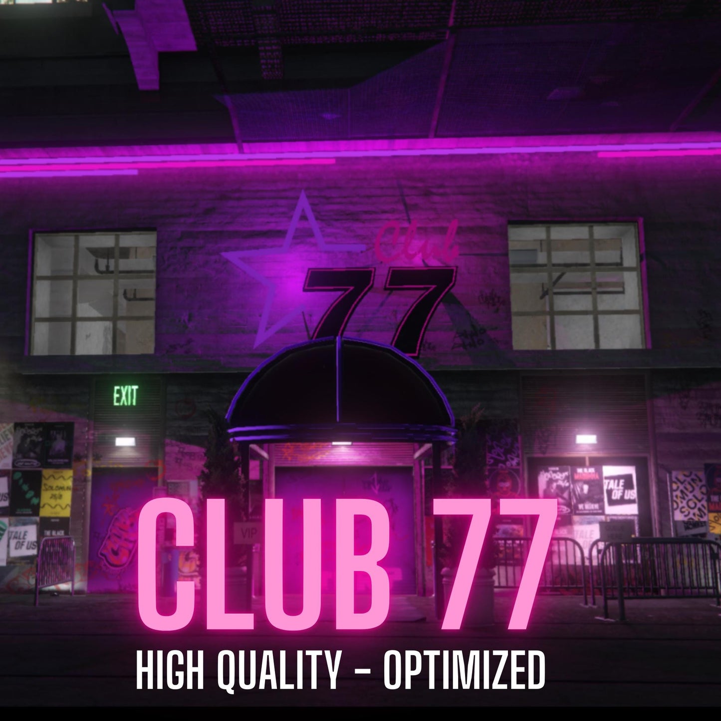 Fivem MLO | Club 77 mlo | High Quality | MLO | Optimized and Fivem Ready