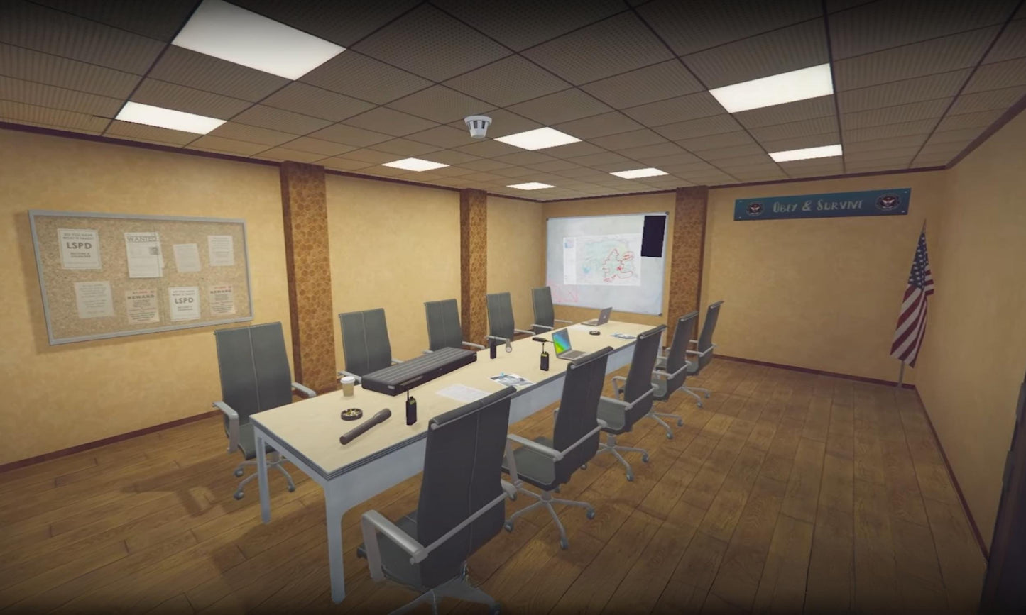 Fivem MLO | Las Santos Pillbox Hill Police Department mlo | High Quality | MLO | Optimized and Fivem Ready