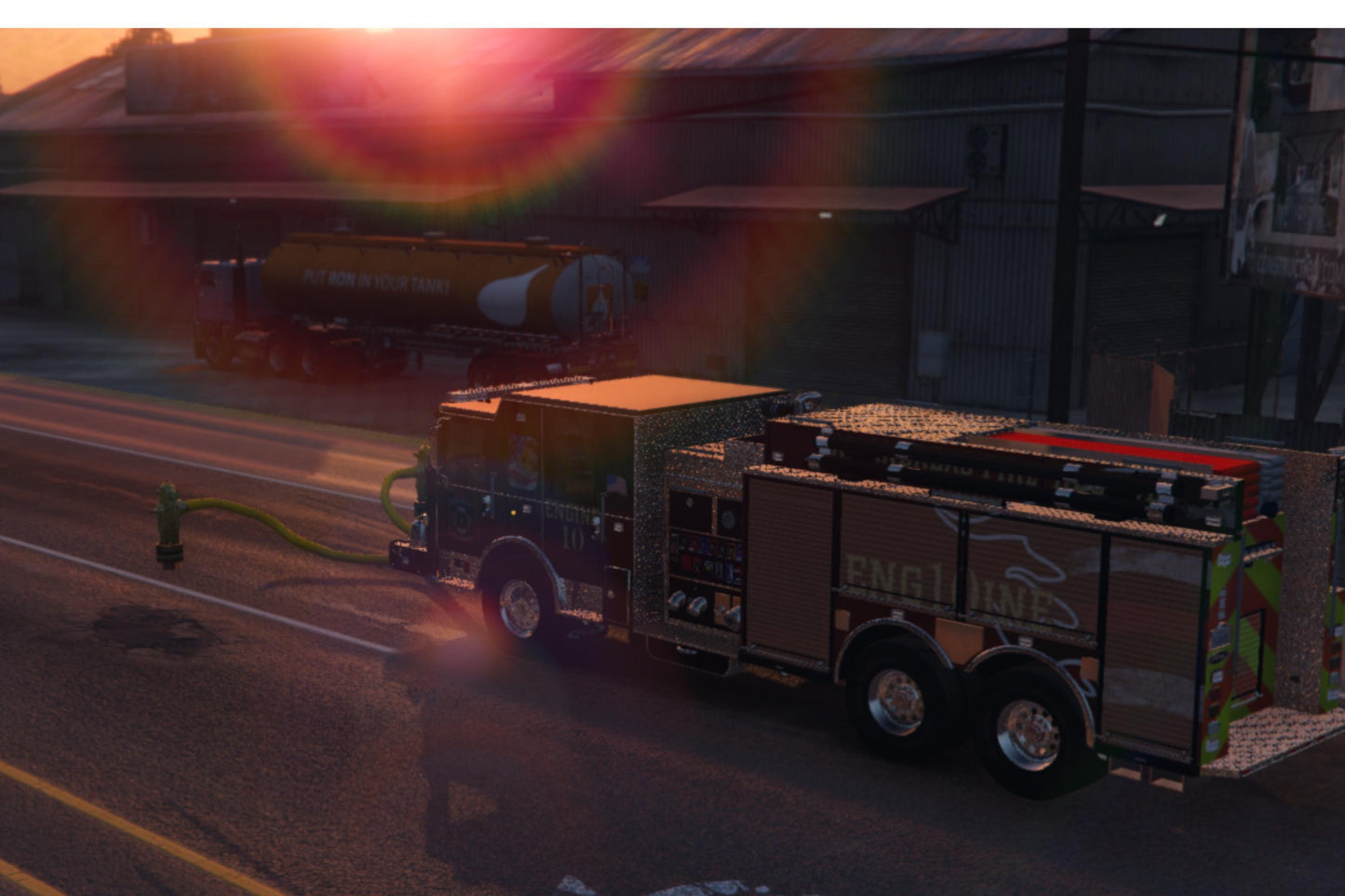 Fivem ELS |  Pierce Enforcer ELS | Fivem Vehicle | High Quality | MLO | Optimized and Fivem Ready