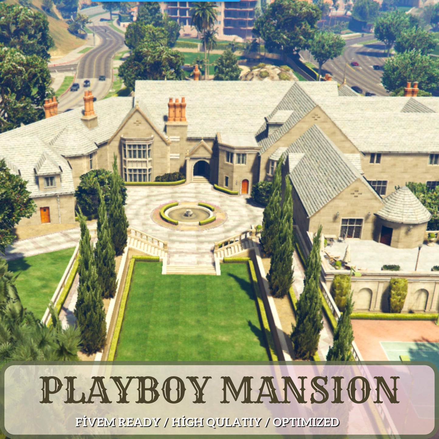 FiveM MLO | Playboy Mansion Mlo | High Quality | MLO | Optimized and Fivem Ready
