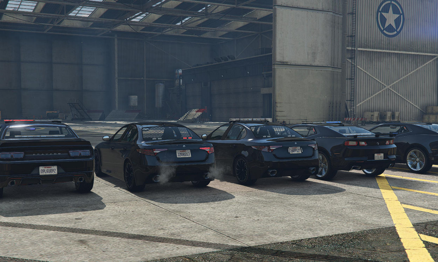 FiveM Lore-Friendly Police Car Pack | Optimized RP Sheriff - PD Vehicles | Drag & Drop | High Quality Law Enforcement Vehicles