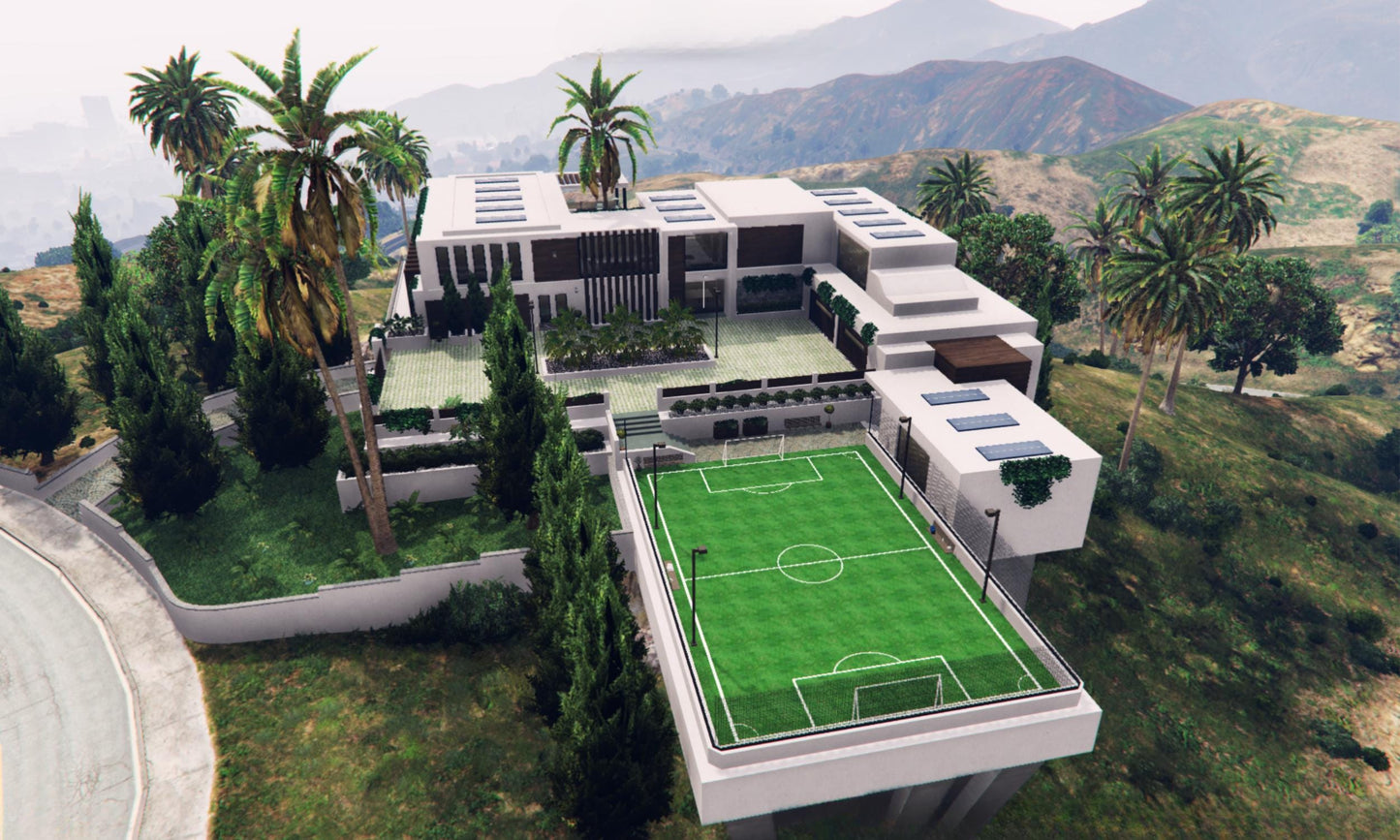 Hills House Villa  MLO | FiveM Luxury Mansion | FiveM House | FiveM Mansion | FiveM MLO | FiveM | FiveM MLO House | Mlo FiveM Luxury House