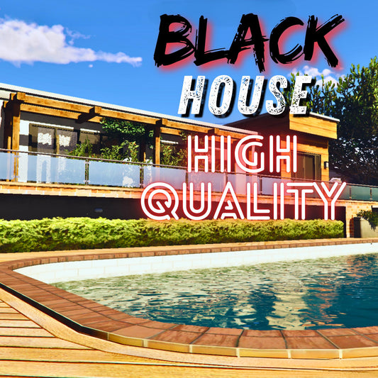 Fivem MLO | Black House MLO | High Quality | MLO | House Mlo | Optimized and Fivem Ready