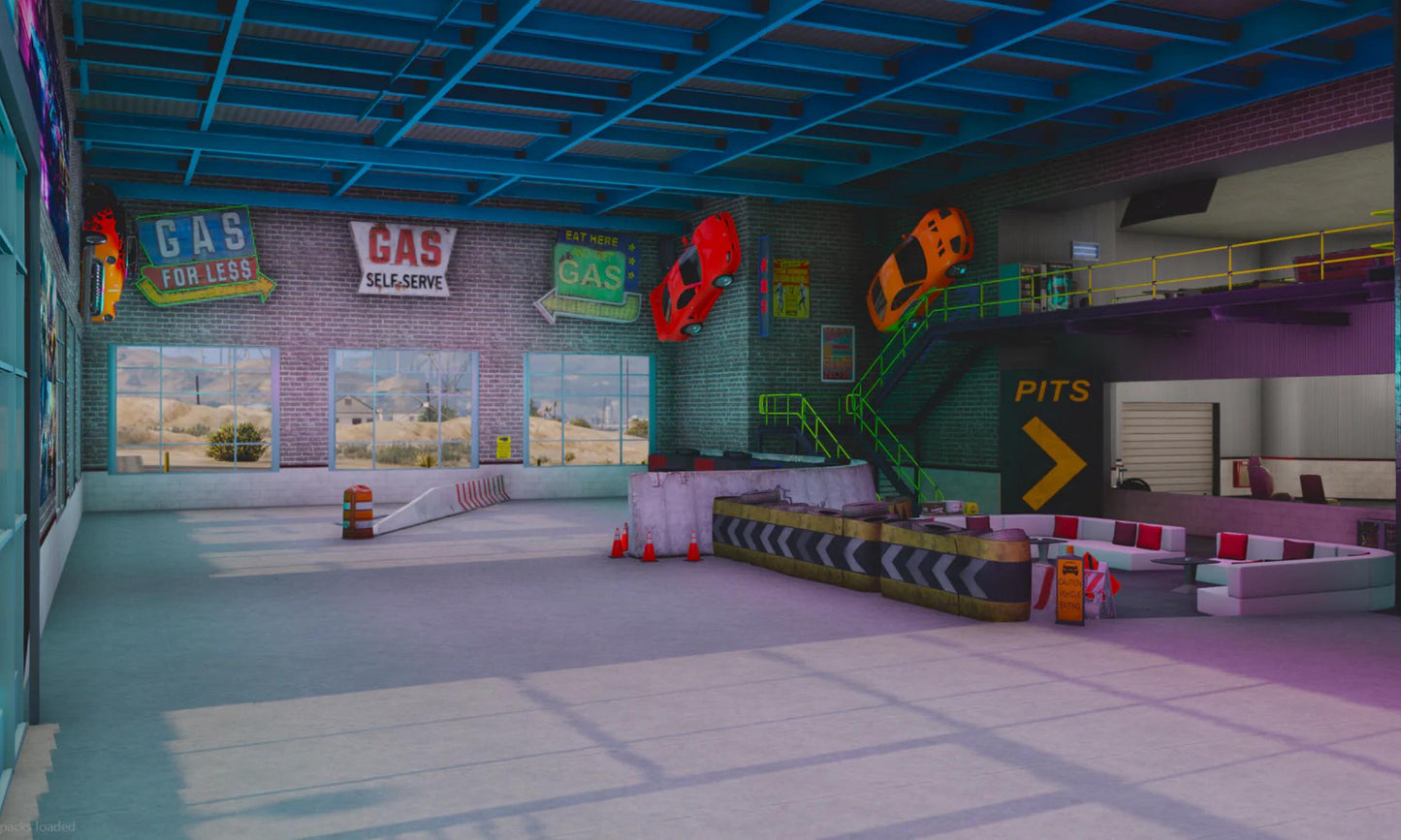 Speed Hunters Garage MLO | FiveM Mlo Garage | FiveM | FiveM MLO | FiveM Garage MLO | Fivem Mlo Business
