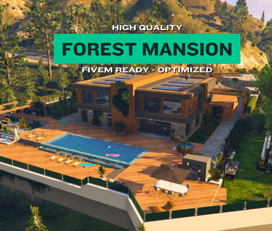 Fivem MLO | Forest Mansion mlo | Fivem | MLO | Optimized and Fivem Ready
