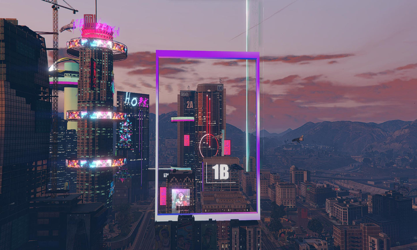 Cyberpunk Town Mod + Office  | Fivem Map  | Futuristic Neon City Experience  |  Fivem Cyberpunk Roleplay  |  Fivem Ready  |  Optimized
