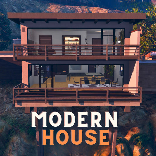 Fivem MLO | Modern House mlo | High Quality | MLO | Optimized and Fivem Ready