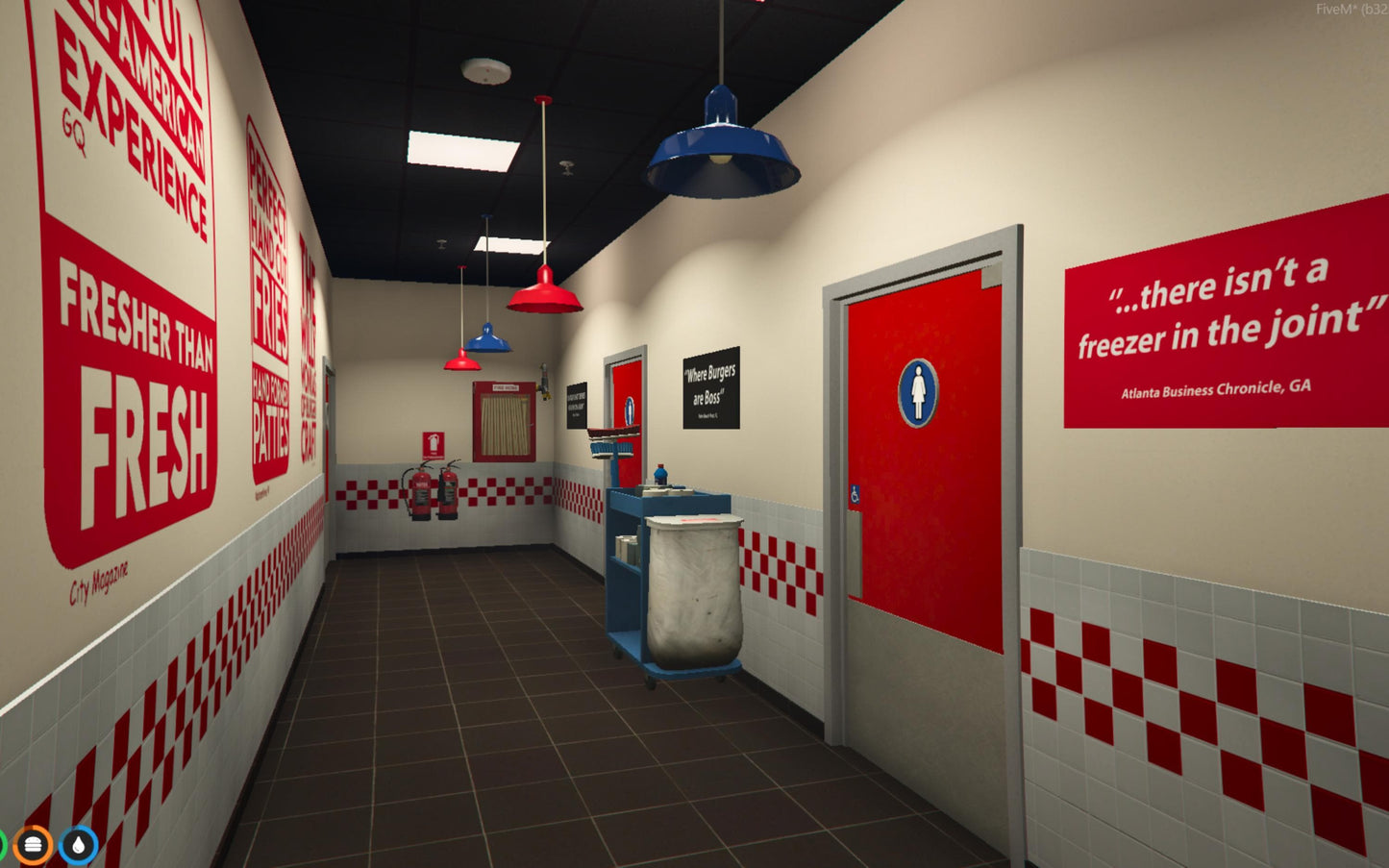 Fivem MLO | Burger Shot MLO | High Quality |MLO | Optimized and Fivem Ready