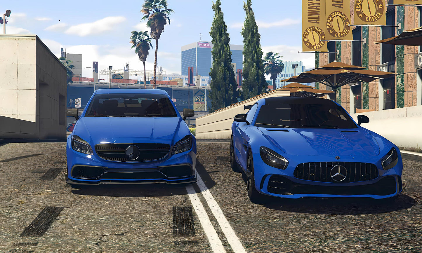 Elite Mercedes Pack | 50 Luxury Cars for FiveM | Fivem Car Packs | Fivem Unbranded Car Pack | Fivem Ready & Optimized, High Quality Car Pack