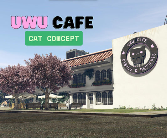 UWU Cat Cafe | Fivem MLO | Fivem Cafe Mlo | Fivem Business Mlo | Hig Quality & Optimized | Fivem Ready