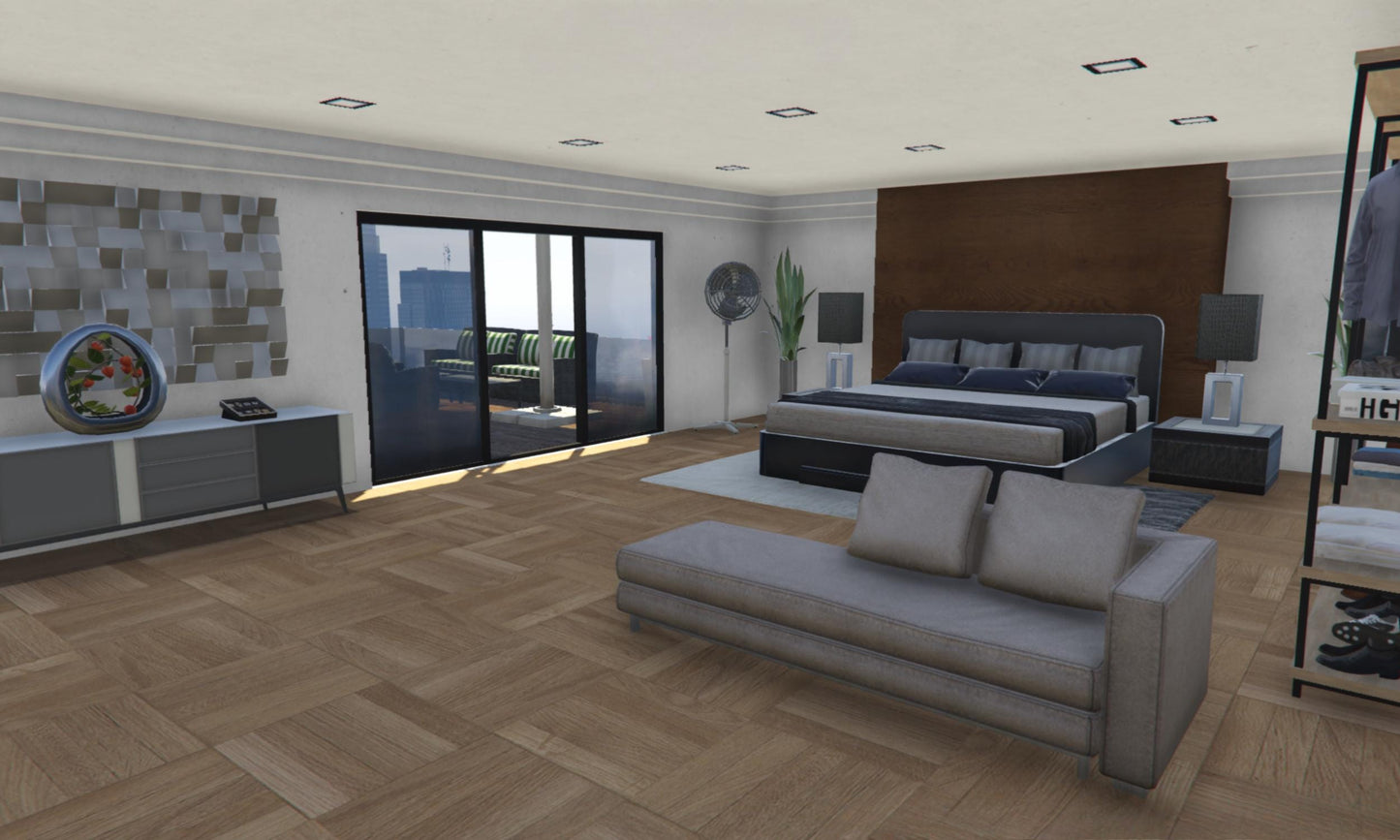 Winewood Roof House MLO | FiveM Lux House | FiveM House | FiveM Villa | FiveM MLO | FiveM | FiveM MLO House | Mlo FiveM Lux House