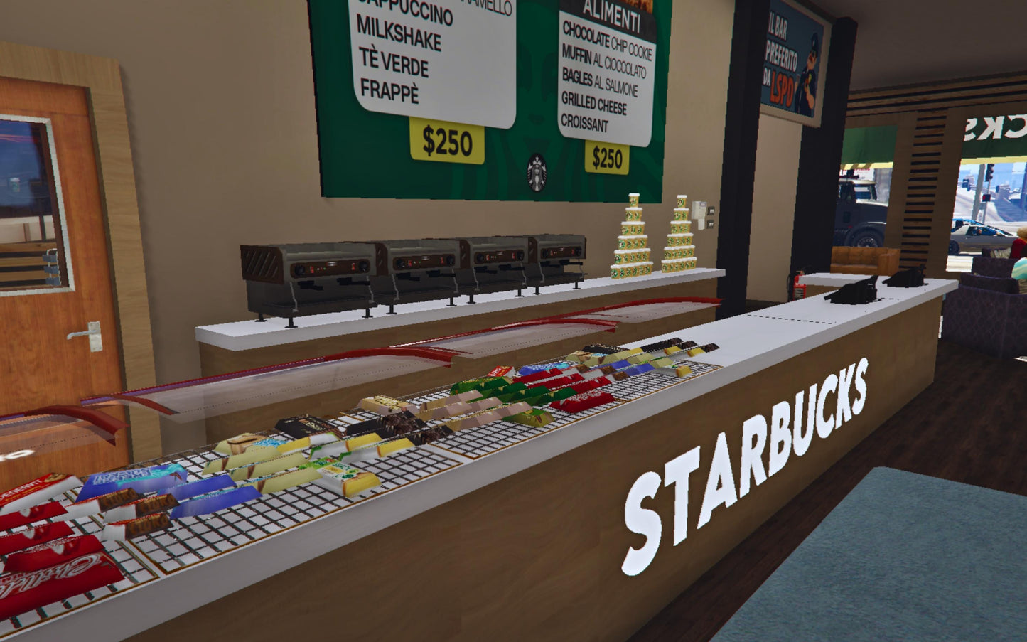 Fivem MLO | Starbucks mlo | High Quality | MLO | Optimized and Fivem Ready