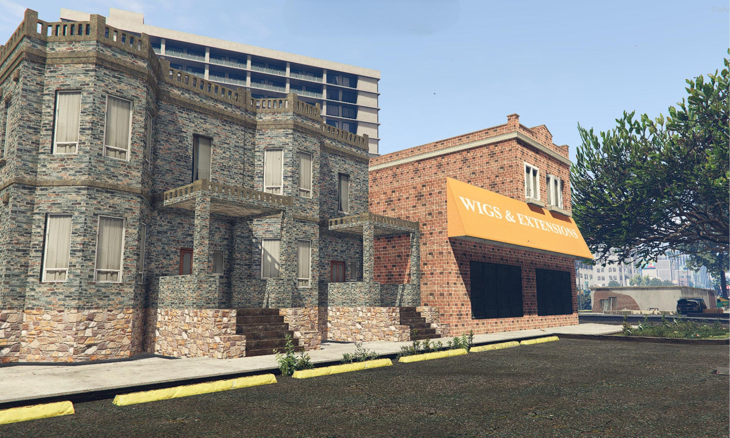 Chicago Hood FiveM Map | Optimized | Realistic Gang RP Street Map | No Interiors | Fps Friendly Mlo for QB-Core ESX Servers  | Fivem Mlo