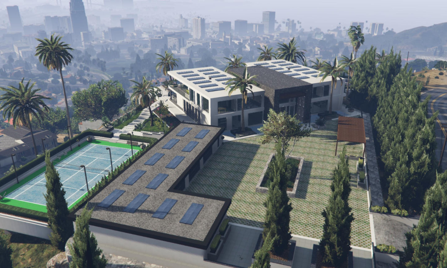 Fivem MLO | Hills Mansion mlo | High Quality | MLO | Optimized and Fivem Ready
