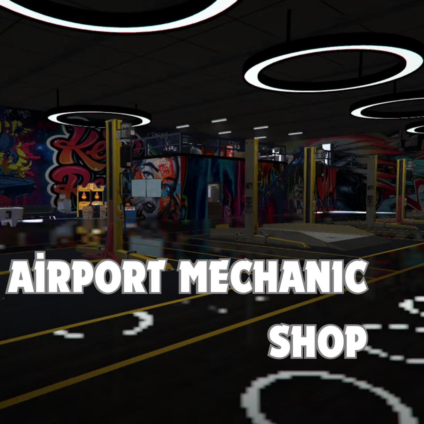 Fivem MLO | Aırport Mechanic  Shop | High Quality | MLO | Optimized and Fivem Ready